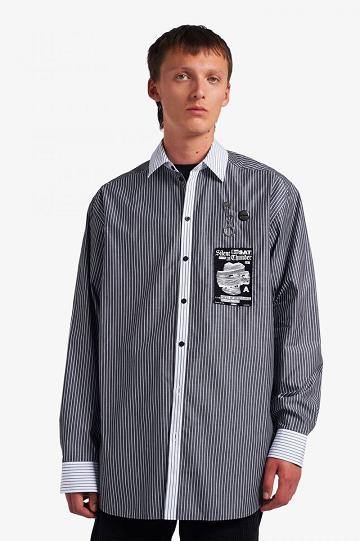 Fred Perry SM1957 Miesten Paidat Mustat | FI 1520RVDW